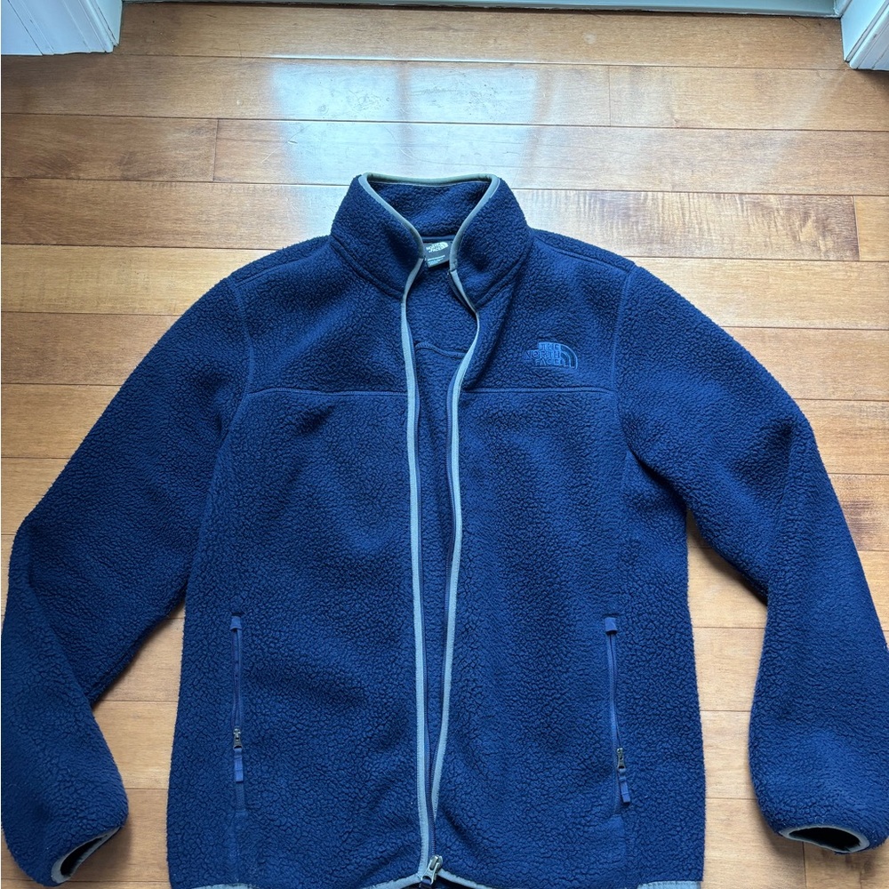 The North Face Blue Fleece Jacket NWOT